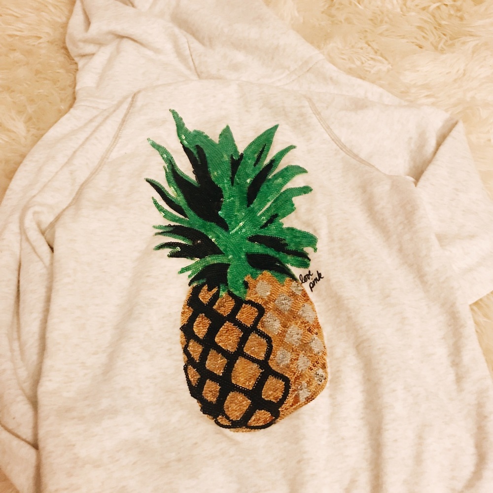 Hawaii Zip Sweatshirt PINK VS